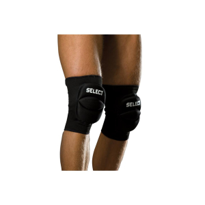 Select Elastische Kniebandage mit Polster Handball schwarz