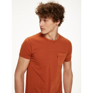 Scotch & Soda Garment Dyed T-Shirt orange