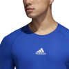 adidas Alphaskin Long Sleeve Funktionsshirt langarm - blau - Größe S