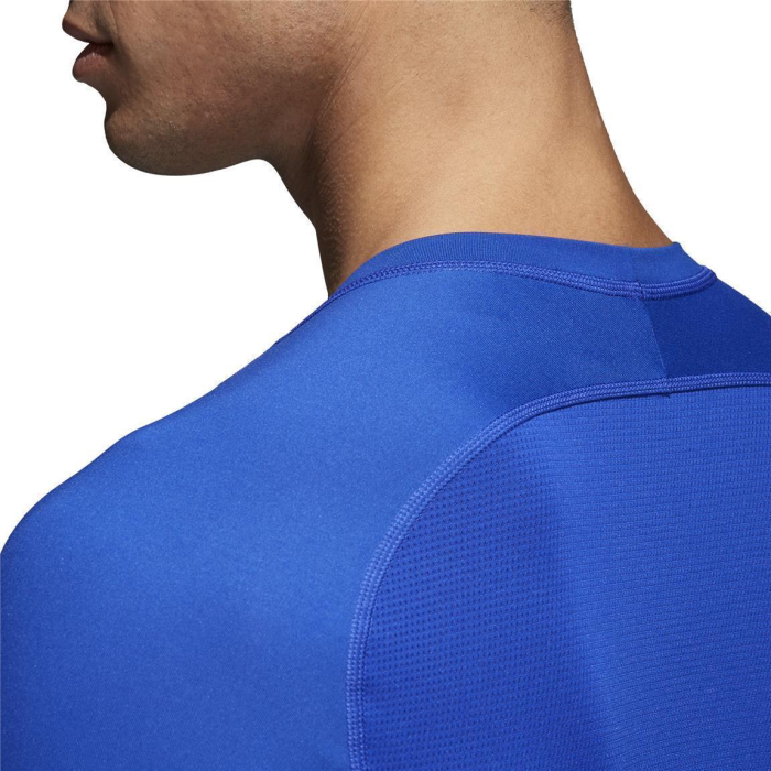 adidas Alphaskin Long Sleeve Funktionsshirt langarm - blau - Größe XL