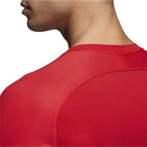 adidas Alphaskin Long Sleeve Funktionsshirt langarm - rot - Größe XL