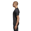 adidas Alphaskin Short Sleeve Funktionsshirt kurzarm - schwarz - Größe S