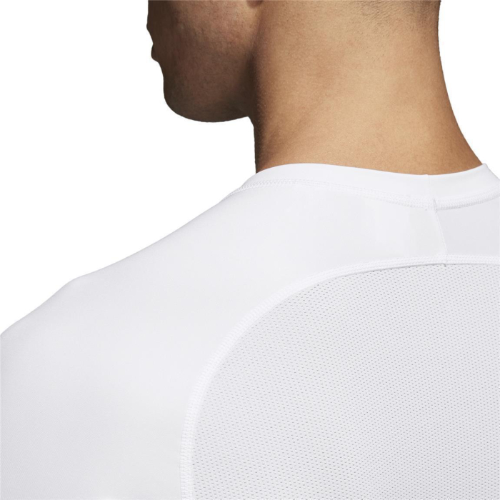 adidas Alphaskin Short Sleeve Funktionsshirt kurzarm - weiß - Größe S