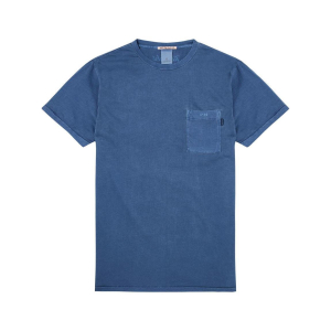 Scotch & Soda T-Shirt mit Brusttasche blau