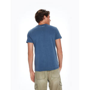 Scotch & Soda T-Shirt mit Brusttasche - blau - Größe S