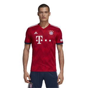 adidas FC Bayern München Heimtrikot Herren 2018/19 - rot - Größe M
