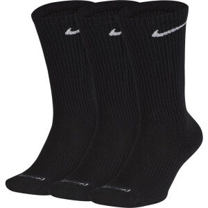 Nike Cotton Cushion Crew Socken 3er Pack - schwarz - Größe M (38-42)