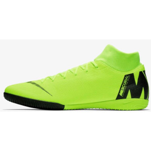 Nike MercurialX Superfly VI Academy IC Fußballschuhe Herren - neongelb - Größe 41