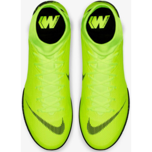Nike MercurialX Superfly VI Academy IC Fußballschuhe Herren - neongelb - Größe 39