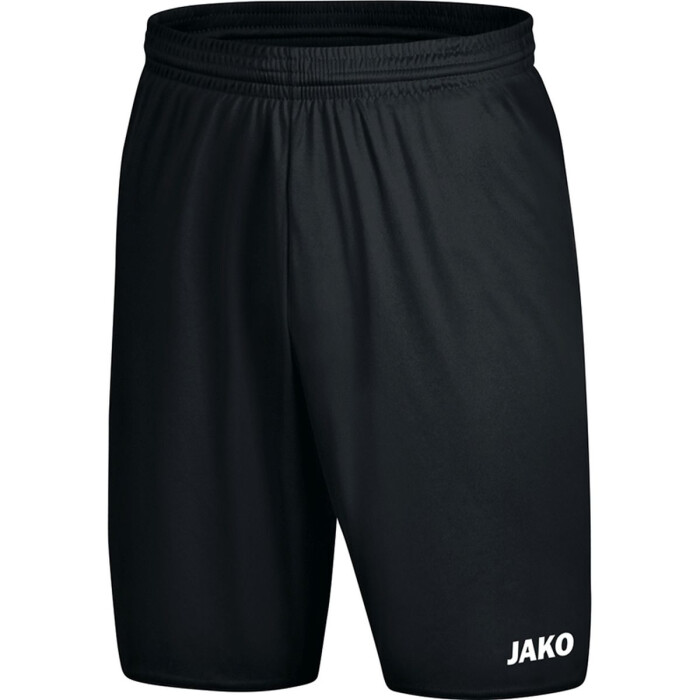 Jako Sporthose Manchester 2.0 mit JAKO Logo, ohne Innenslip - schwarz - Größe M