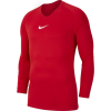 Nike Park First Layer Funktionsshirt Langarm Herren - rot - Größe M