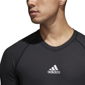 adidas Alphaskin Short Sleeve Funktionsshirt kurzarm - schwarz - Größe XS