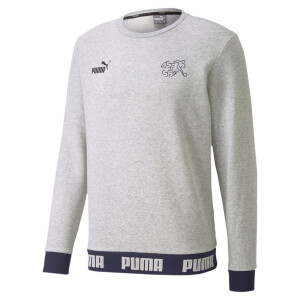 Puma SFV Schweiz Fan Sweater Herren - grau - Größe XL