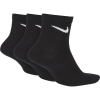 Nike Everyday Lightweight Ankle Trainingssocken 3er Pack - schwarz - Größe L (42-46)