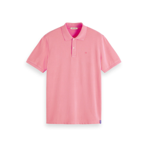 Scotch & Soda Piqué-Poloshirt - pink - Größe L