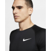 Nike Pro Funktionsshirt Herren Kurzarm - schwarz - Größe S
