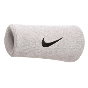 Nike Swoosh Doublewide Schweißbänder 2er Pack - weiß -...