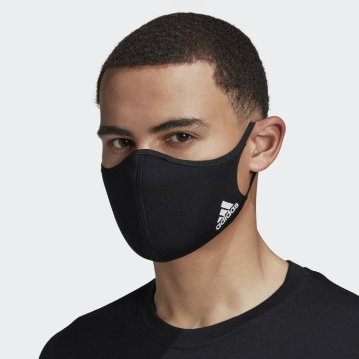 adidas Face Cover M/L Gesichtsmaske schwarz 3er Pack