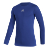 adidas Techfit Top Long Sleeve Funktionsshirt langarm - blau - Größe M