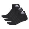 adidas Cushioned Ankle Socken 3er Pack - schwarz - Größe 34-36