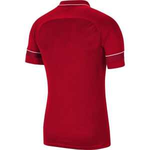 Nike Academy 21 Poloshirt Herren - rot - Größe M