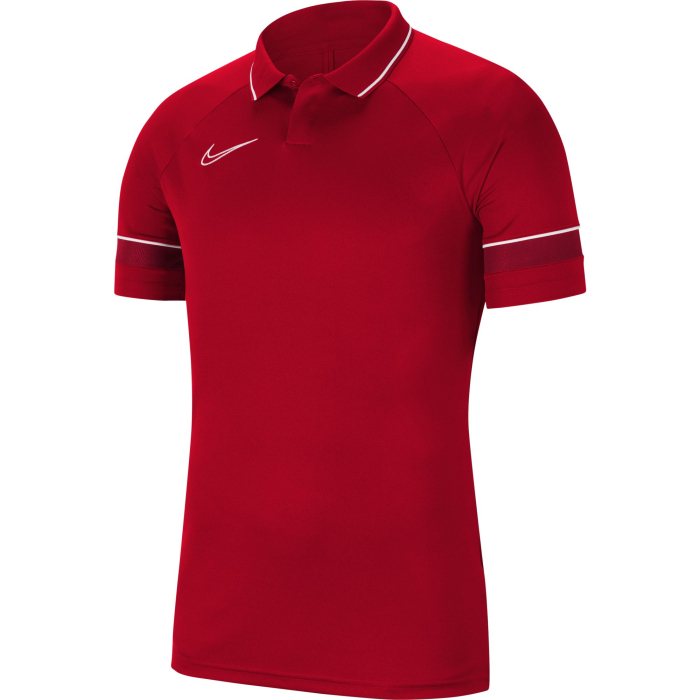 Nike Academy 21 Poloshirt Herren - rot - Größe XL