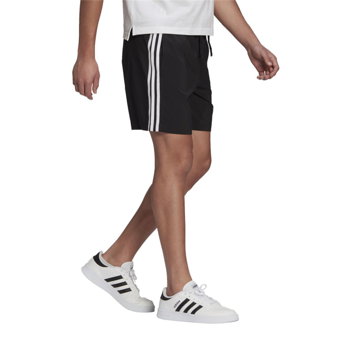 adidas Essentials Chelsea 3-Streifen Shorts Herren - schwarz - Größe M