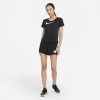 Nike Swoosh Run Laufoberteil Damen - schwarz - Größe M