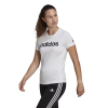 adidas Essentials Slim T-Shirt Baumwolle Damen - weiß - Größe XL