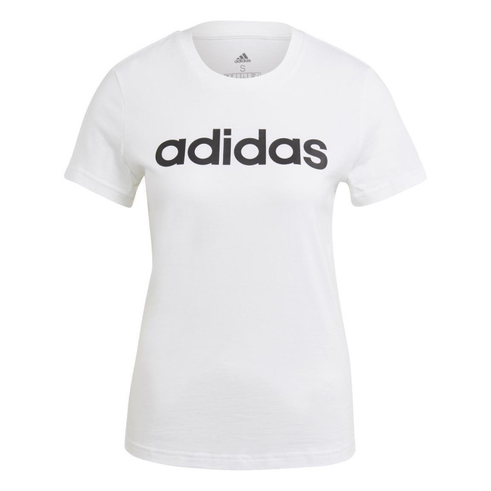 adidas Essentials Slim T-Shirt Baumwolle Damen - weiß - Größe 2XL