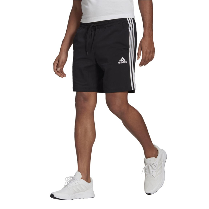 adidas Essentials Shorts Baumwolle Herren - schwarz - Größe L