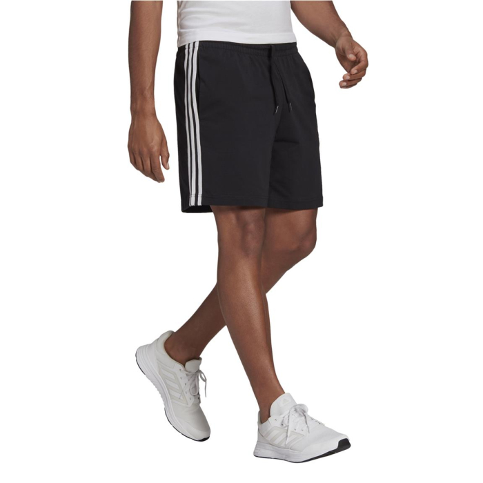 adidas Essentials Shorts Baumwolle Herren - schwarz - Größe XL