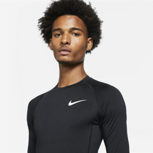 Nike Pro Dri-FIT Funktionsshirt Herren - schwarz - Größe M