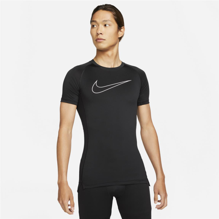 Nike Pro Dri-FIT Funktionsshirt Herren Kurzarm - schwarz - Größe 3XL
