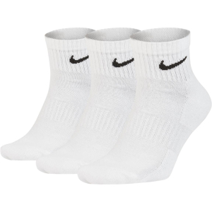 Nike Everyday Cushioned Ankle Trainingssocken 3er Pack - weiß - Größe XL (46-50)