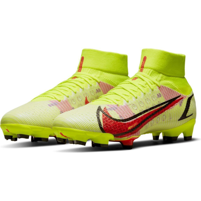 Nike Mercurial Superfly VIII Pro FG Fußballschuhe Herren - gelb - Größe 45,5