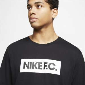 Nike F.C. SE11 T-Shirt Baumwolle Herren - schwarz - Größe S