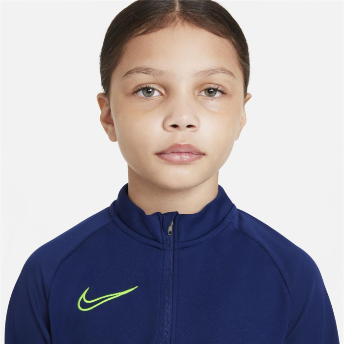 Nike Academy 21 Ziptop Kinder - blau - Größe M (137-147)