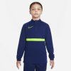 Nike Academy 21 Ziptop Kinder - blau - Größe M (137-147)