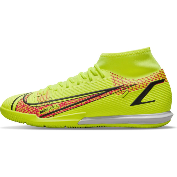 Nike Mercurial Superfly VIII Academy IC Hallenfußballschuhe Herren - gelb - Größe 42