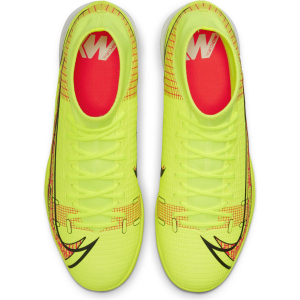 Nike Mercurial Superfly VIII Academy IC Hallenfußballschuhe Herren - gelb - Größe 42