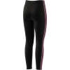 adidas G 3 Streifen Leggings Baumwolle Kinder - schwarz/pink- Größe 152