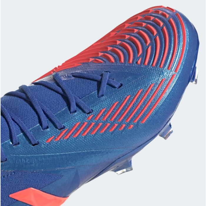 adidas Predator Edge.1 Low FG Fußballschuhe Herren - blau - Größe 44