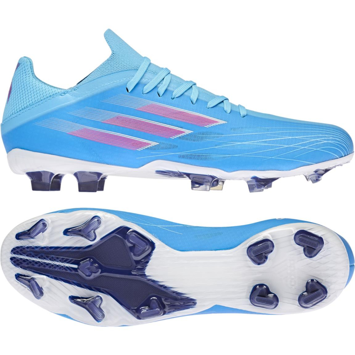 adidas X Speedflow.2 FG Fußballschuhe Herren - blau - Größe 44 2/3