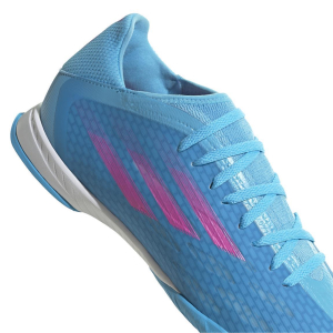 adidas X Speedflow.3 IN Hallenfußballschuhe Herren - blau - Größe 40 2/3