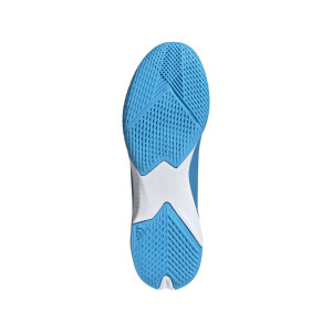 adidas X Speedflow.3 IN Hallenfußballschuhe Kinder - blau - Größe 28