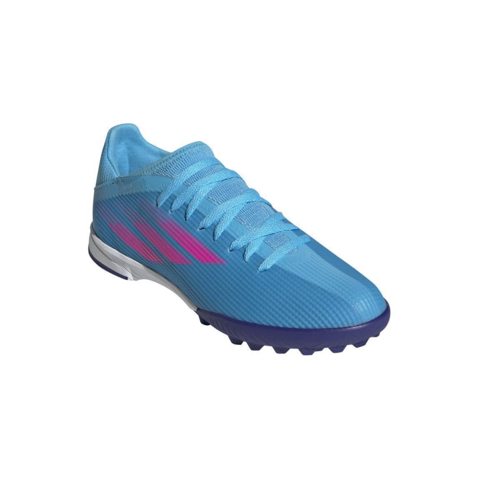 adidas X Speedflow.3 TF J Fußballschuhe Kinder - blau - Größe 30,5
