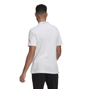 adidas Essentials Poloshirt Baumwolle Herren - weiß - Größe XL