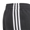adidas 3-Streifen Jogginghose Baumwolle Kinder - schwarz - Größe 140