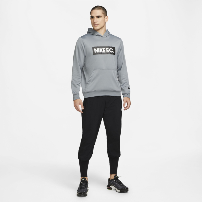 Nike F.C. Kapuzenpullover Herren - grau - Größe L